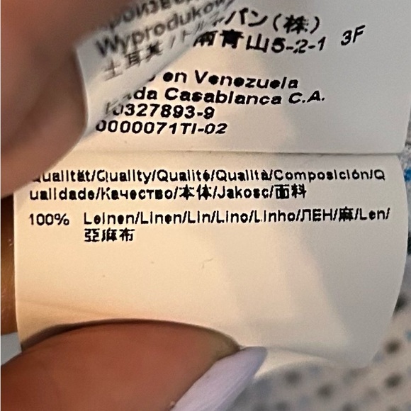 Hugo Boss linen shirt. - Picture 8 of 8